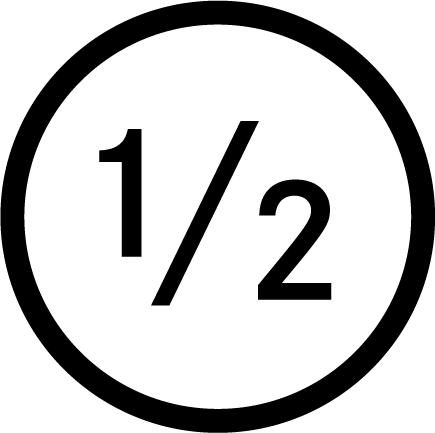 Symbol Halbseil 